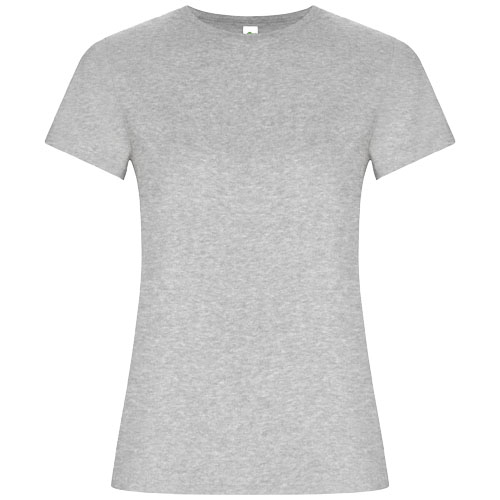 T-shirt publicitaire coton bio 160g femme Golden Roly Gris chiné